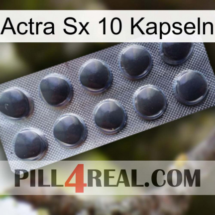Actra Sx 10 Capsules 30